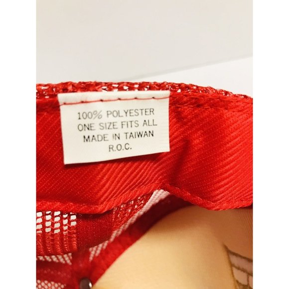 Vintage Reno Nevada Red Gold Cord Trucker Snapback Hat las vegas - Picture 7 of 7